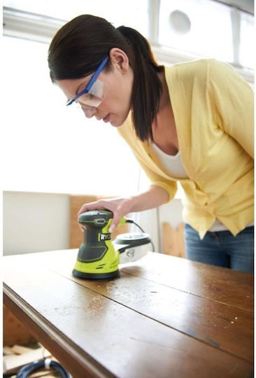 Ryobi ROS-300A Έκκεντρο Τριβείο 125mm Ρεύματος 300W με Ρύθμιση Ταχύτητας και με Σύστημα Αναρρόφησης