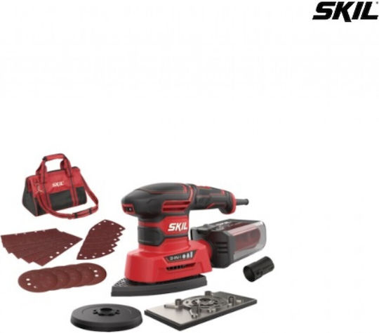 Skil 7280DA Πολυτριβείο 250W με Σύστημα Αναρρόφησης