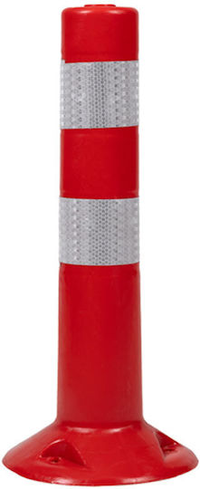 Kaver Κολωνάκι Σήμανσης σε Πορτοκαλί Χρώμα 45x45εκ.