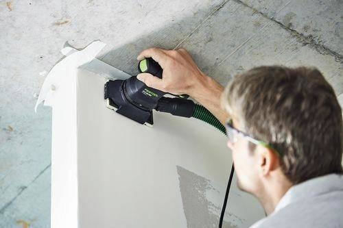 Festool RTS 400 REQ-Plus Schwingschleifer mit Geschwindigkeitsregelung und mit Absaugsystem