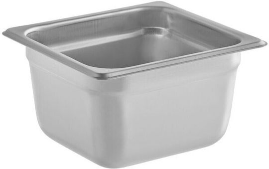 GTSA Stainless Steel Gastronorm GN1/6 H100mm