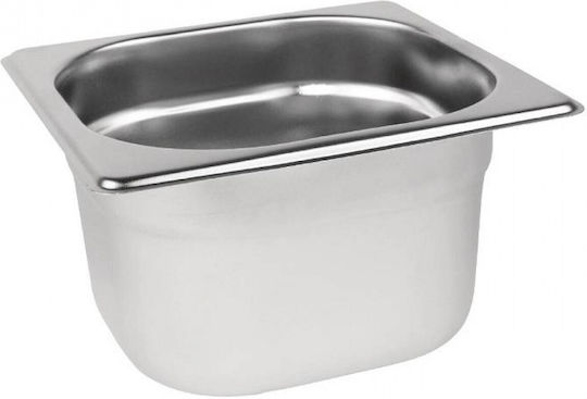 GTSA Stainless Steel Gastronorm GN1/6 H100mm