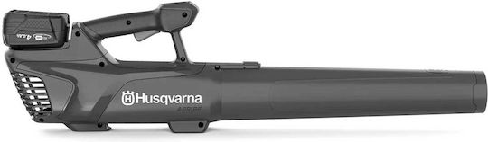Husqvarna Φυσητήρας Χειρός 18V με 1 Μπαταρία 4Ah & Ρύθμιση Έντασης με Μέγιστη Ταχύτητα Αέρα 144km/h