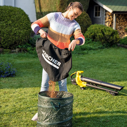 Karcher BLV 18 V Blower / Vacuum Handheld Battery 18V Solo with Volume Control & Maximum Air Speed 200km/h