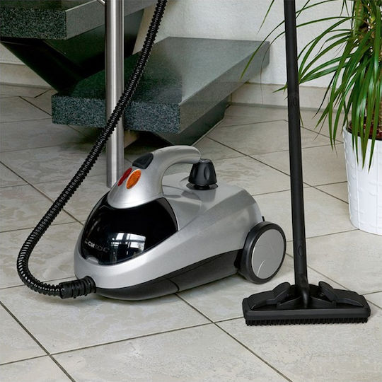 Clatronic Steam Cleaner 4bar with Wheels and Stick Handle