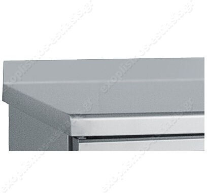 Bambas Frost Frigider Inoxidabil de Banc 367lt cu 2 Uși și Unitate de Răcire 0/+10°C L140xl70xH85cm PM7 155
