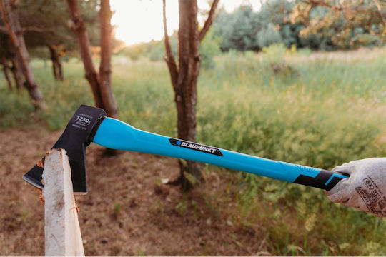 Blaupunkt AX1250 Axe 80cm Long and Weighing 1.25kg with Non-Slip Fiberglass Handle