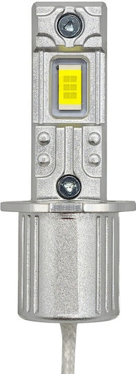 Lampen Auto H3 / DRL Canbus LED 5500K Kaltes Weiß 12-24V / 12V 2Stück