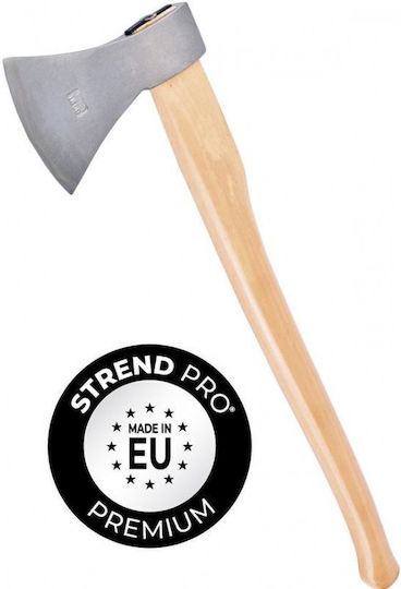 Strend Pro 236235 Τσεκούρι Μήκους 80cm και Βάρους 1.8kg με Ξύλινη Λαβή