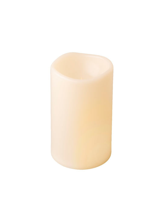 Lumineo Dekorative Lampe Wachs-Politur Beige