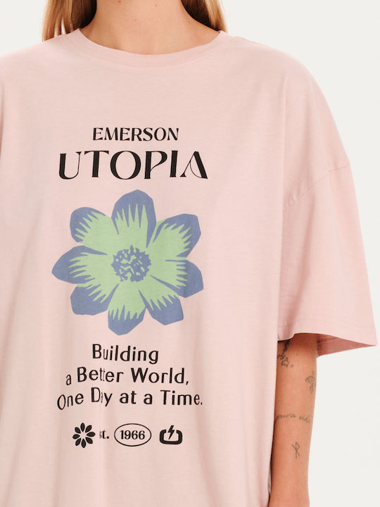 Women's Oversized T-shirt Pink