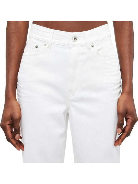 Women's Jean Trousers in Loose Fit White