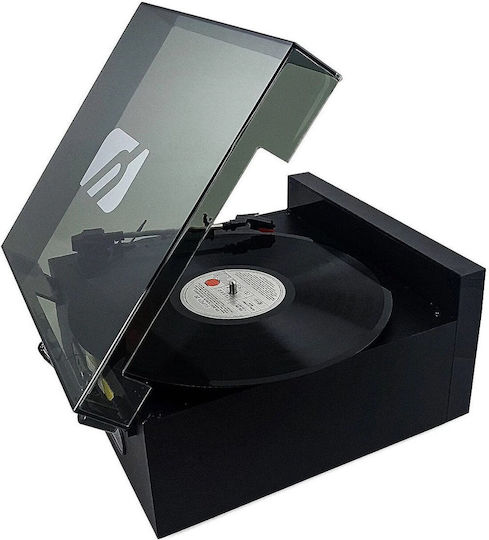 Muse MT-110B Turntables with Preamp and Built-in Speakers Black