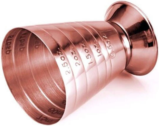 Μεζούρα Ποτών Multi Jigger Copper 15ml/75ml
