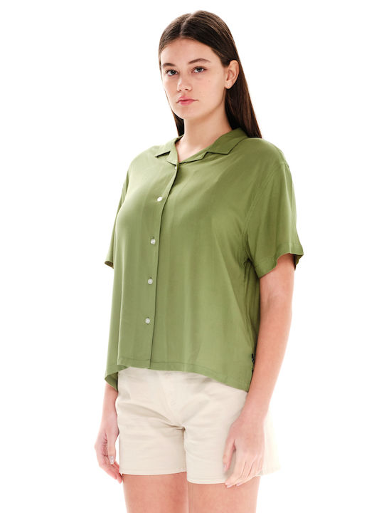 Women's Short Sleeve Shirt Green