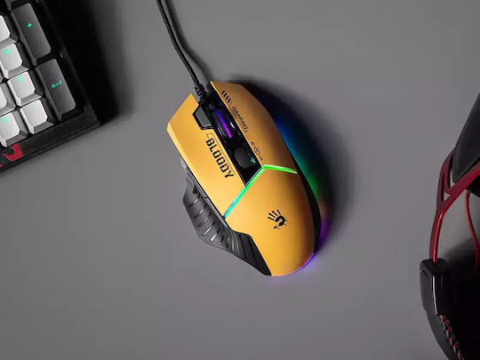 A4Tech Bloody W95MAX RGB Gaming Mouse 12000 DPI Lime