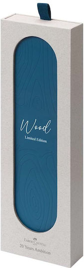 Faber-Castell Ambition Писалка Medium Червена Дървена с Червено Мастило