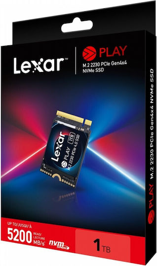Play SSD 1TB M.2 NVMe PCI Express 4.0 LNMPLAY001T-RNNNG