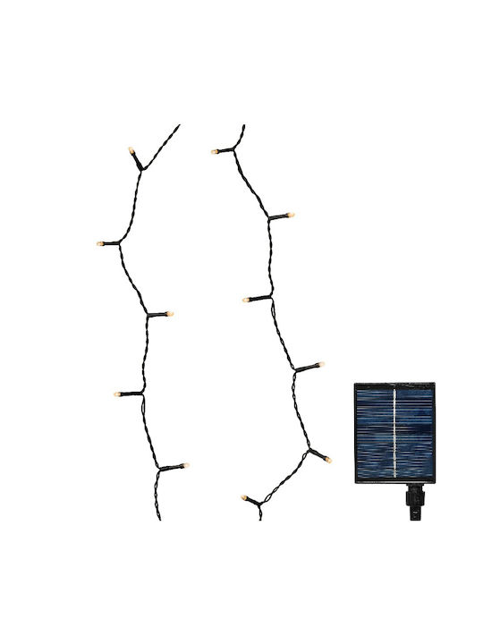 Lights LED 18m. Warm White Solar in String 1pcs