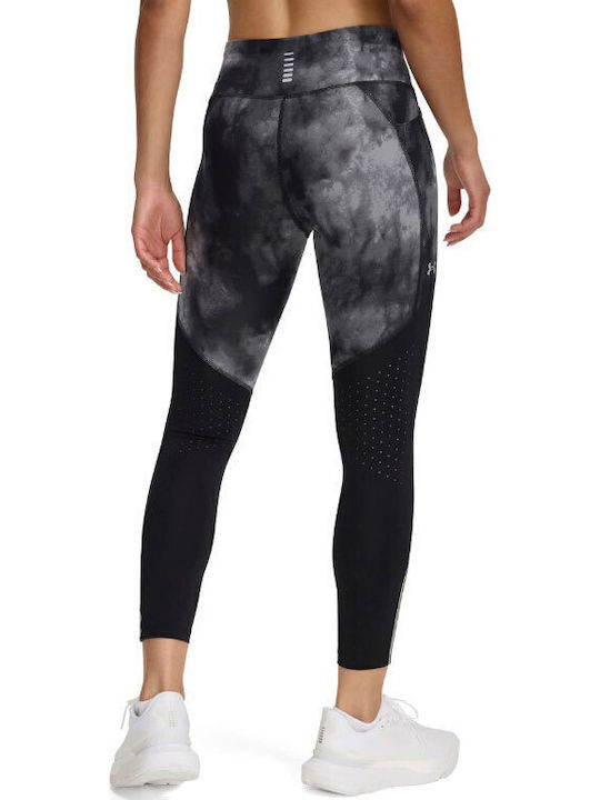 Training Damen Gekürzte Leggings Für Formendefinition Schwarz