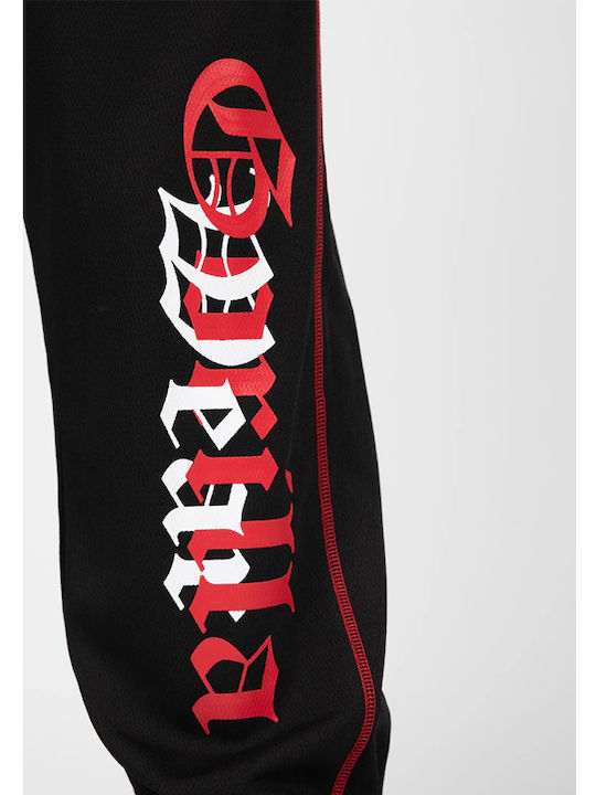 Παντελόνι Φόρμας χωρίς Λάστιχο Black, Red