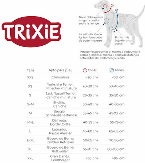 Trixie Hundeleine/Führleine Riemen Premium in Schwarz Farbe