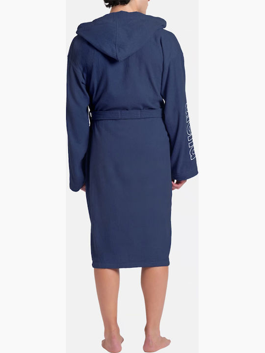 Arena Zeppelin Light Robe Μπουρνούζι 009019710 Μπλε Βαμβακερό