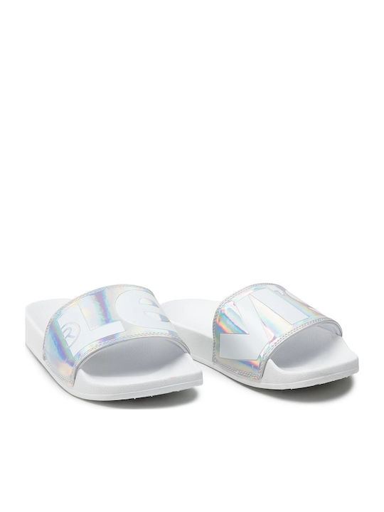 Slides σε Ασημί Χρώμα