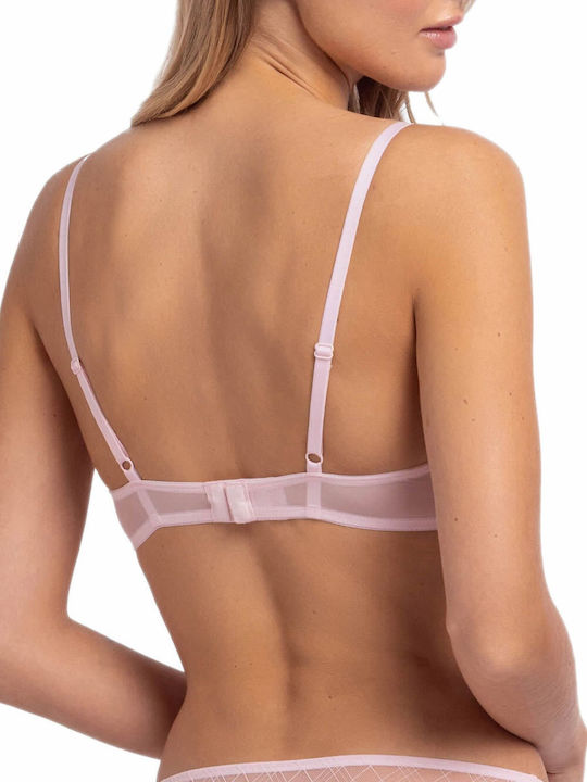 Rose/ivoire Σουτιέν με Ελαφριά Ενίσχυση & Μπανέλες 2Pack