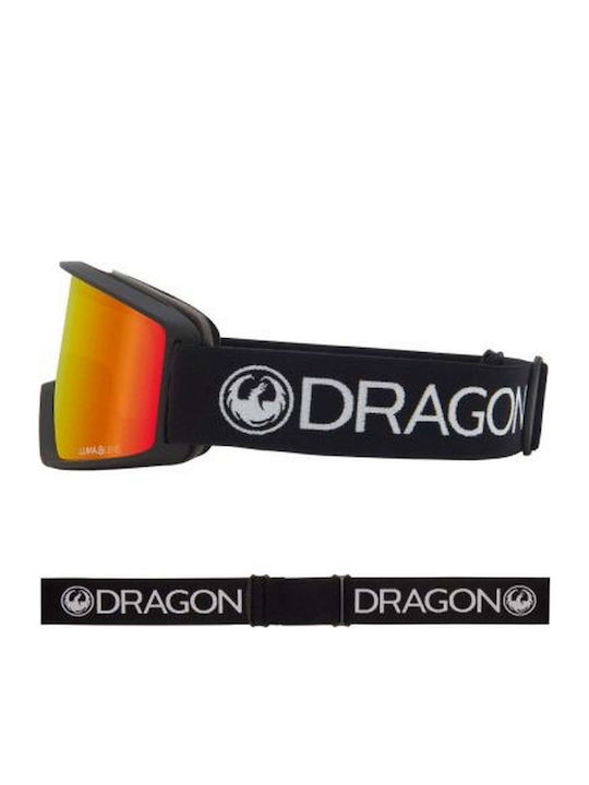 Dragon Alliance Otg 2 Μάσκα Σκι & Snowboard Παιδική Μαύρη με Φακό σε Μαύρο Χρώμα