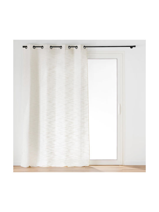 Curtain With Grommets L-c Nando Ecru 140x260cm
