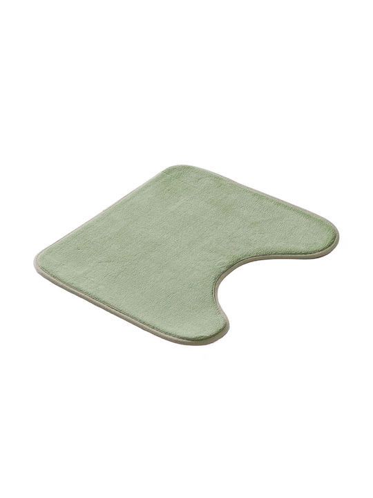 Non-Slip Bath Mats Set Toilet L-c Vitamine 1802219 Sage