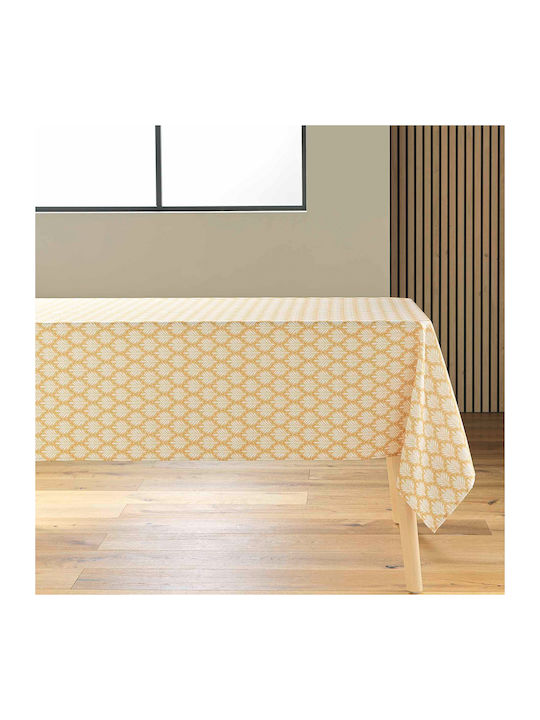 Tablecloth Stain Resistant L-c Davia Yellow 145x240cm