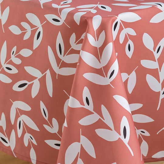Τραπεζομάντηλο Αλέκιαστο L-c Bellys Terracotta 140x240εκ.