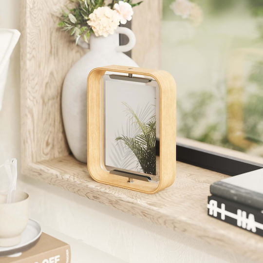 Umbra Fotorahmen Hölzernes mit Beige Rahmen