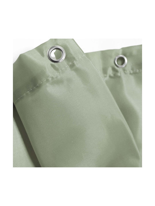 L-c Essencia Shower Curtain Fabric 180x200cm Sage
