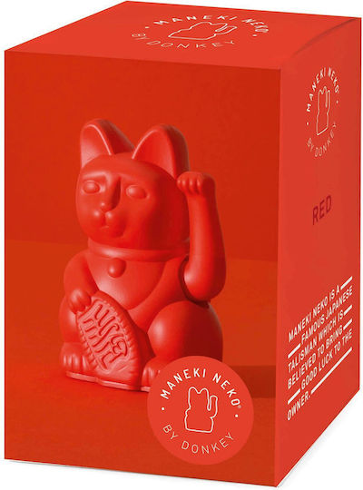 Donkey Decorative Cat made of Plastic Lucky 6.7x5.2x9.8cm 1pcs