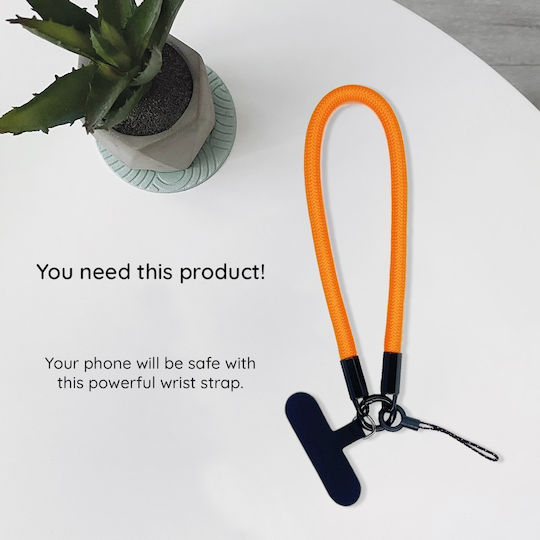 Techsuit Rope Wrist Strap2 Rws2-01 Phones Blazing Flame