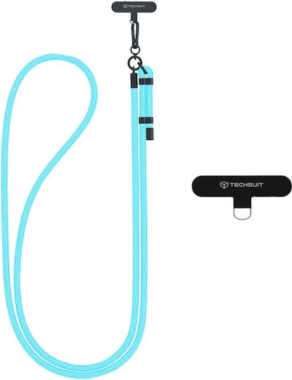 Techsuit Curea Crossbody cu Frânghie Rcs1-77 Telefoane Albastru Arctic