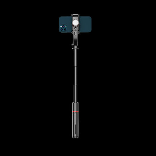 Techsuit Selfie Stick με Bluetooth / Τηλεχειριστήριο Μαύρο