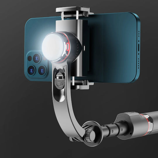 Techsuit Selfie Stick με Bluetooth / Τηλεχειριστήριο Μαύρο
