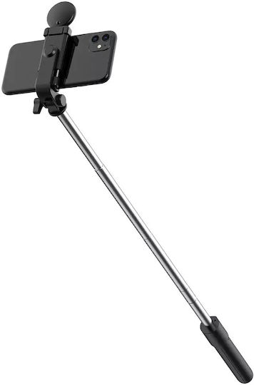 Hurtel Wh1yxs Селфи стик с Bluetooth / Дистанционно управление Черен