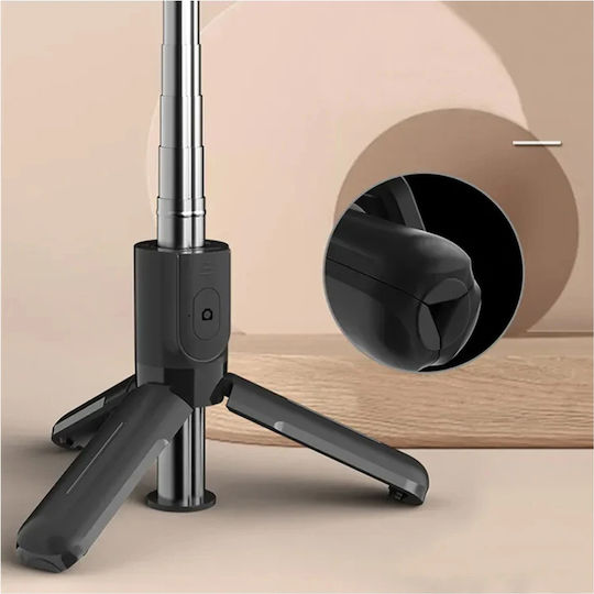 Techsuit Selfie Stick with Bluetooth Black