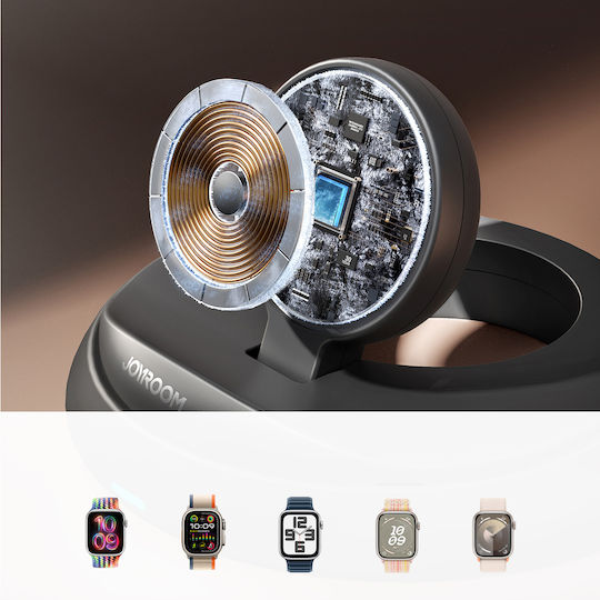 Joyroom Jr-w12 Φορτιστής για Apple Watch Μαύρος