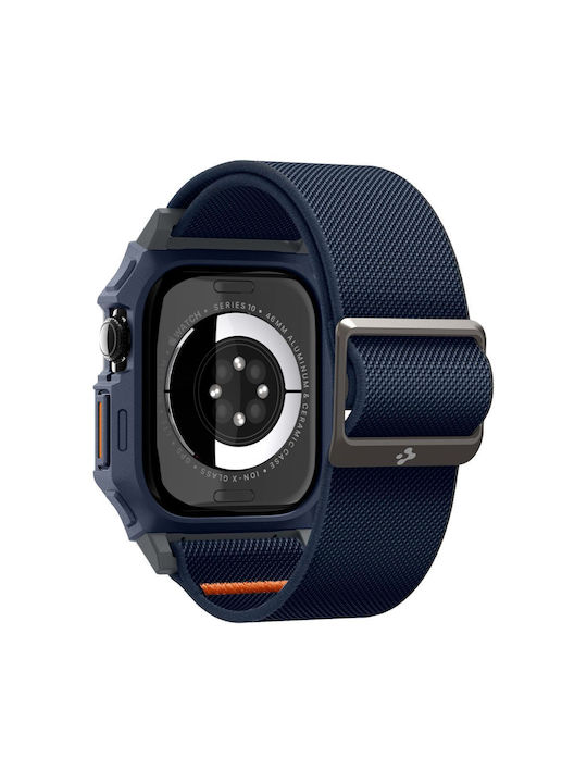Spigen Lite Fit Pro Пластмасов Калъф Navy Blue за Apple Watch 10 46мм