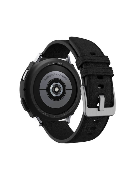 Spigen Liquid Air Silicone Case in Black color for Samsung Galaxy Watch 4 44mm