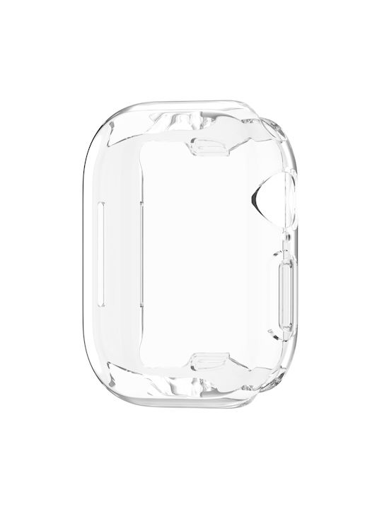 Прозрачен калъф за часовник от TPU с цялостно покритие за Apple Watch Series 10 46mm
