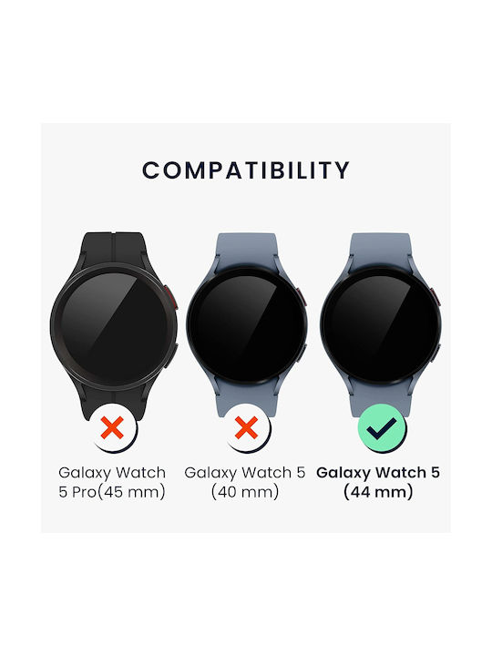 KWmobile Ring Time Προστατευτικό Bezel σε Μαύρο χρώμα για το Galaxy Watch5 44mm