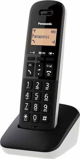 Panasonic KX-TGC250 Ασύρματο Τηλέφωνο με Ελληνικό Μενού Ασημί
