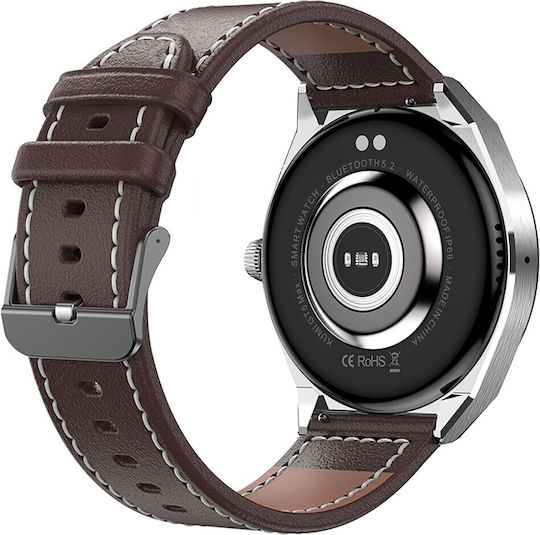 Kumi GT5 MAX Smartwatch με Παλμογράφο (Γκρι)